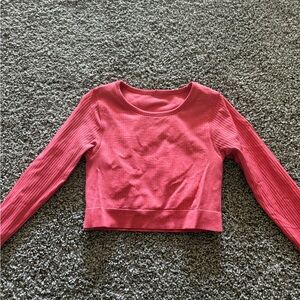 Lululemon Long Sleeve Crop Top